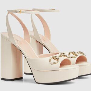 Women's Horsebit platform sandal